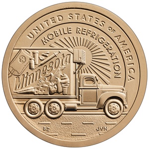 2026 1-dollar - D - Minnesota reverse